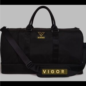 Igor Black and Gold Men's Duffel Bag